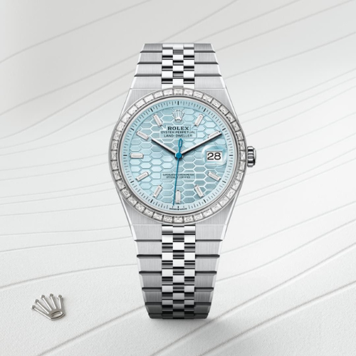 Luxury land dweller 40 mm platinum